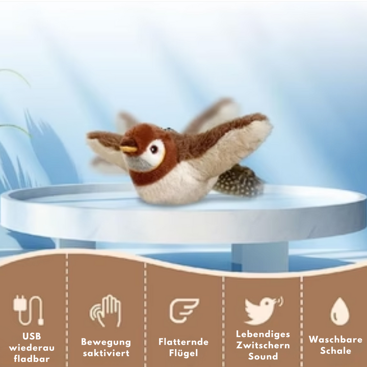 ChirpBuddy – Interaktives Vogelspielzeug für Katzen