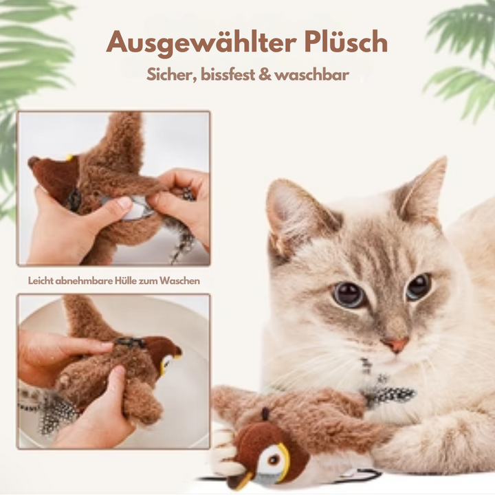 ChirpBuddy – Interaktives Vogelspielzeug für Katzen