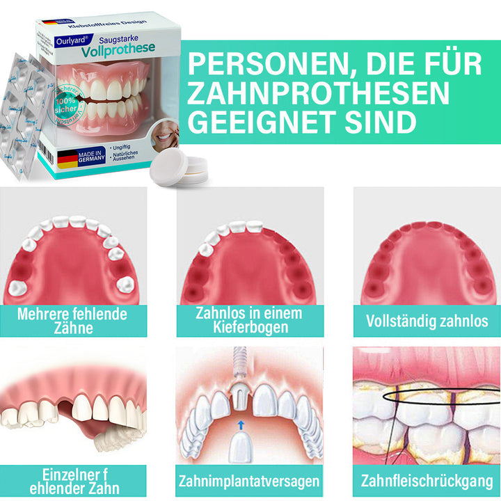 Ourlyard® Vollprothese mit Saugpassform 🍀