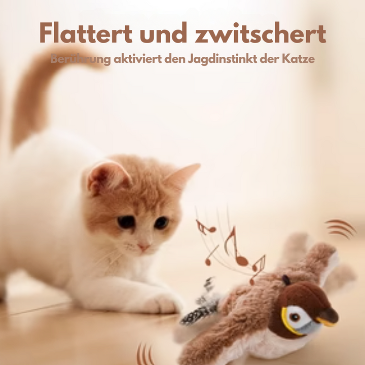 ChirpBuddy – Interaktives Vogelspielzeug für Katzen