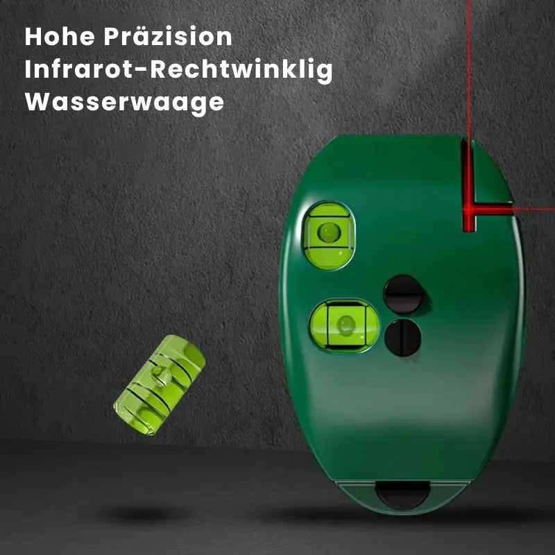 90°-Lasernivelliergerät für exakte Winkel an Wand und Boden
