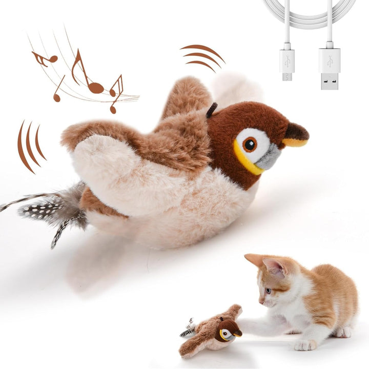 ChirpBuddy – Interaktives Vogelspielzeug für Katzen